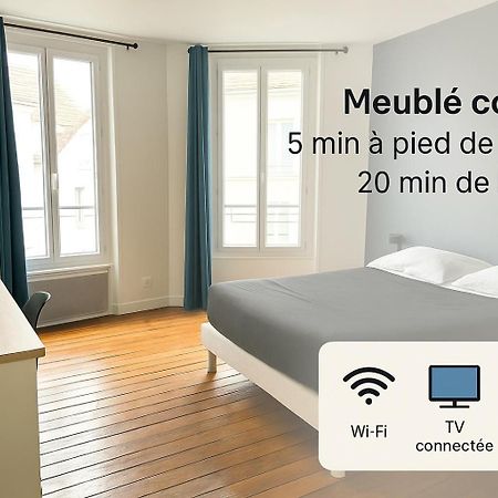 Appartement Maciet 2- Centre Ville Meaux-Gare-Disney Exteriér fotografie